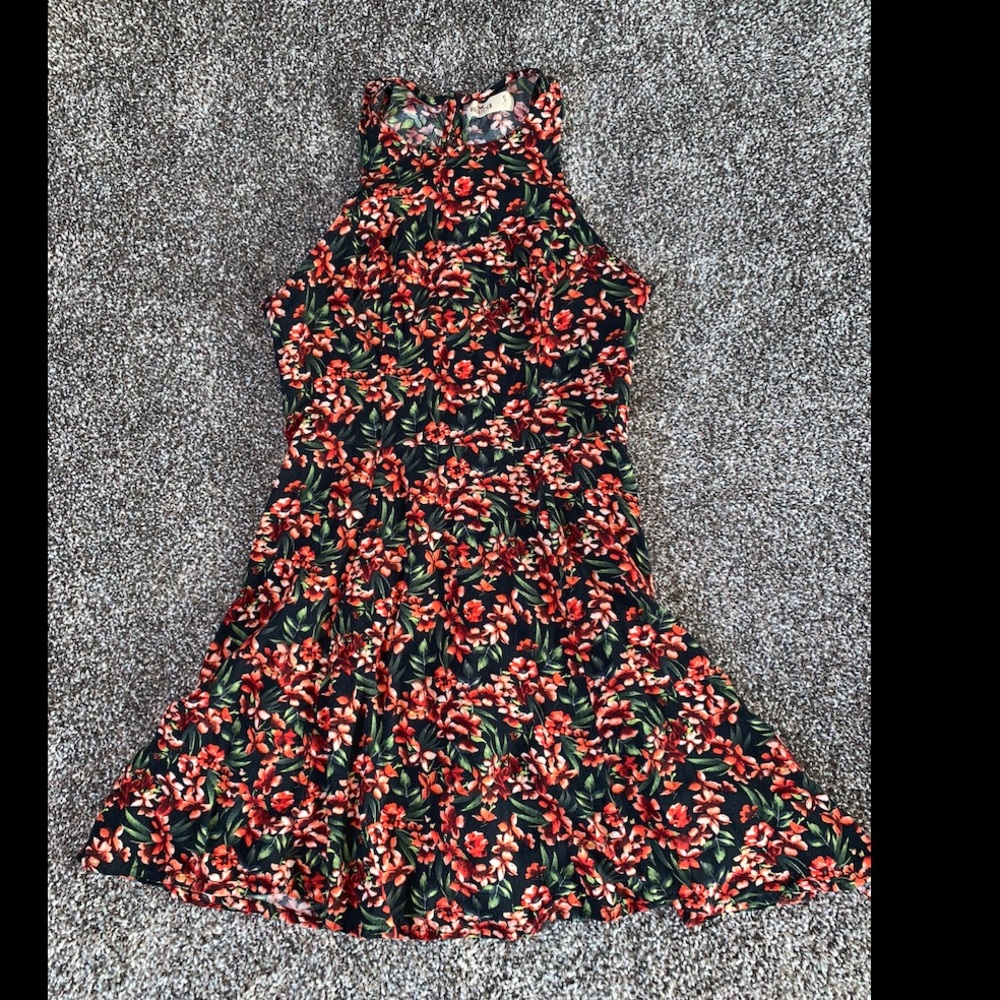 Hollister sun dress, Hawaiian print, size S